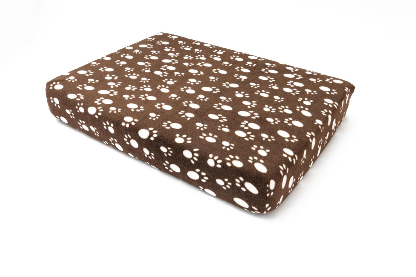 Brown Paw Memory Foam Dog Bed-1