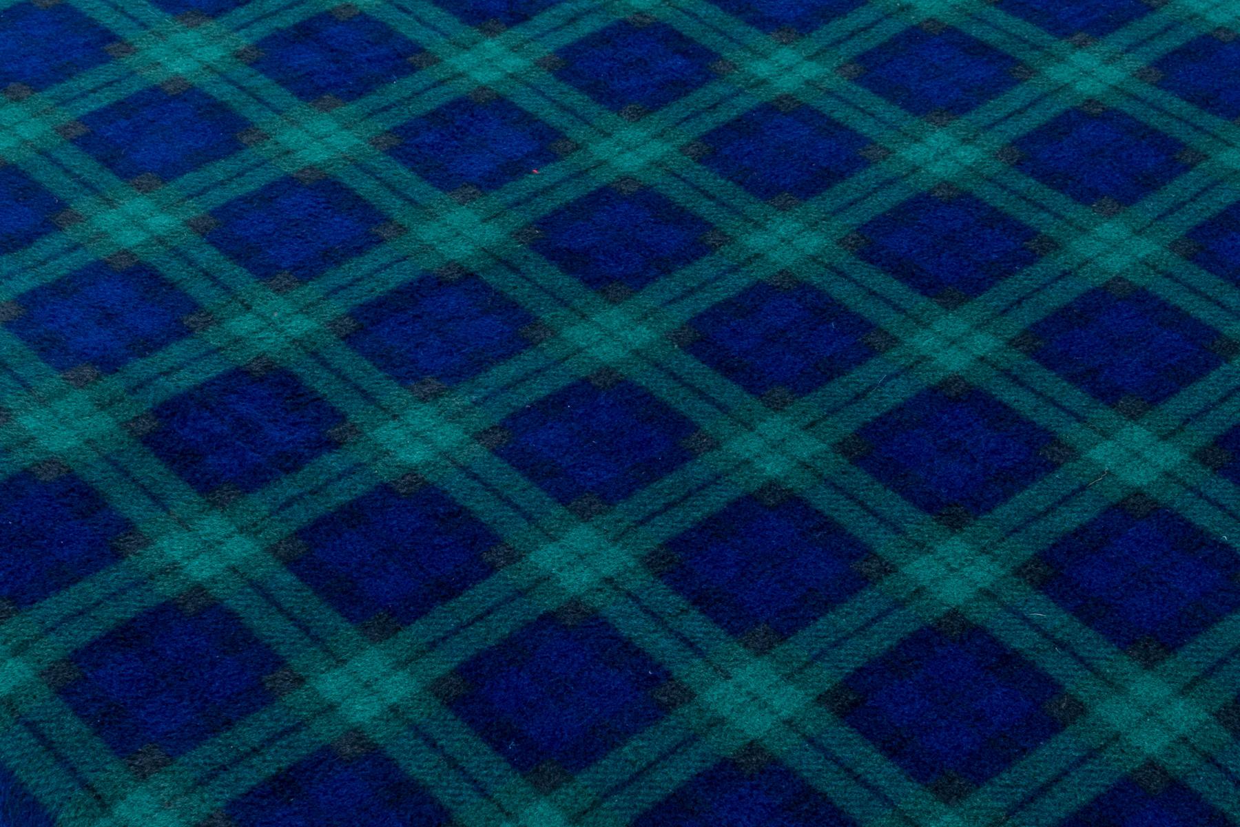 Blue & Green Tartan Spare Cover-0